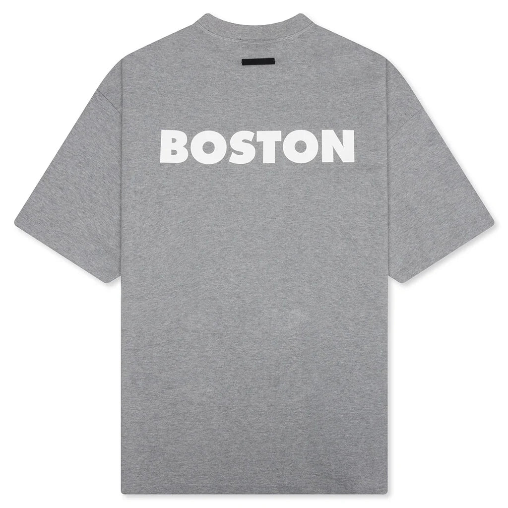 Fear of God Essentials x NBA Celtics 90s Tee Concrete Heather