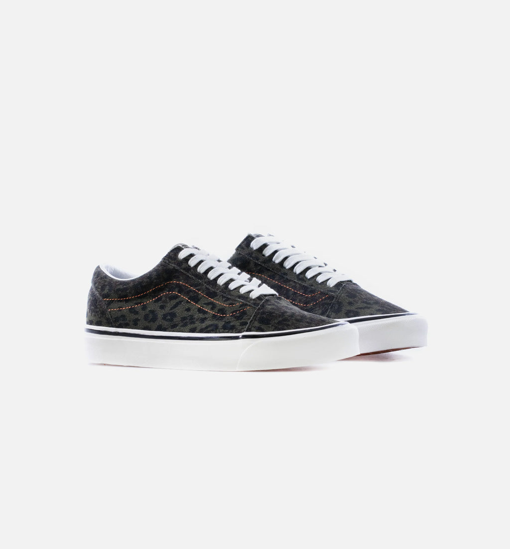 Anaheim Factory Old Skool 36 DX Leopard Camo Mens Skate Shoe Leopard Camo Grape Leaf