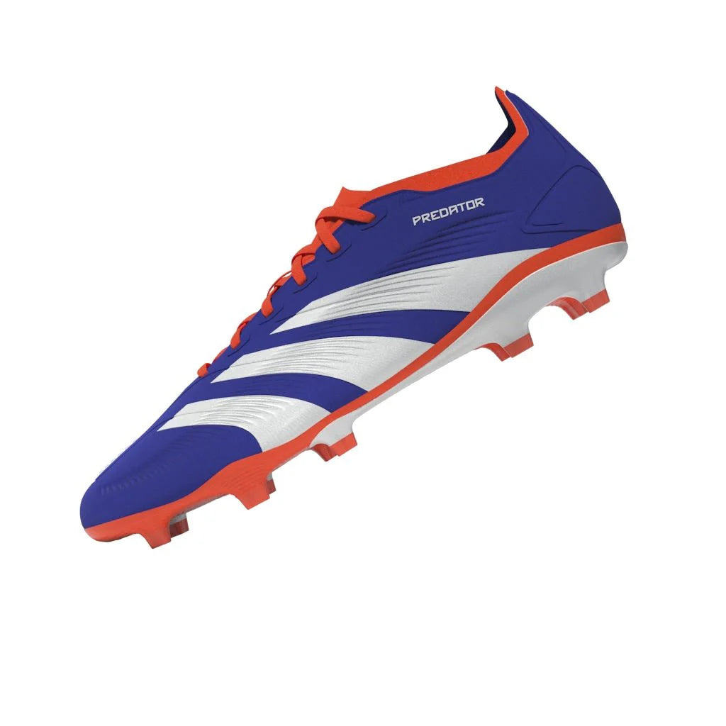 adidas Predator League FG Firm Ground Soccer Cleats Lucid Blue White Solar Red