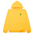 B Logo Hoodie Yellow