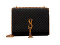 Bolso Steve Madden Bamara Negro y Dorado para Mujer