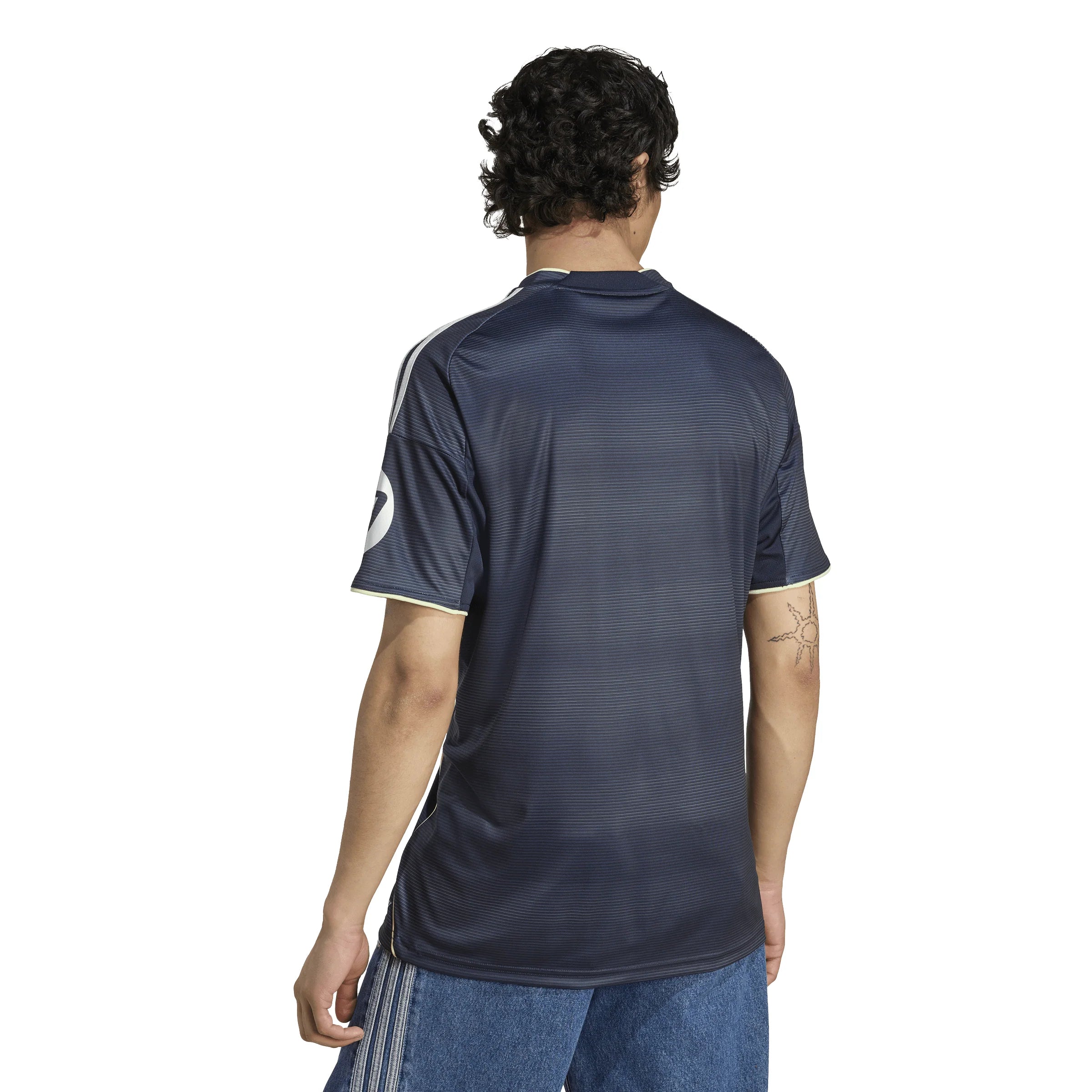 adidas Real Madrid Away Mens Soccer Jersey 25 26 Blue