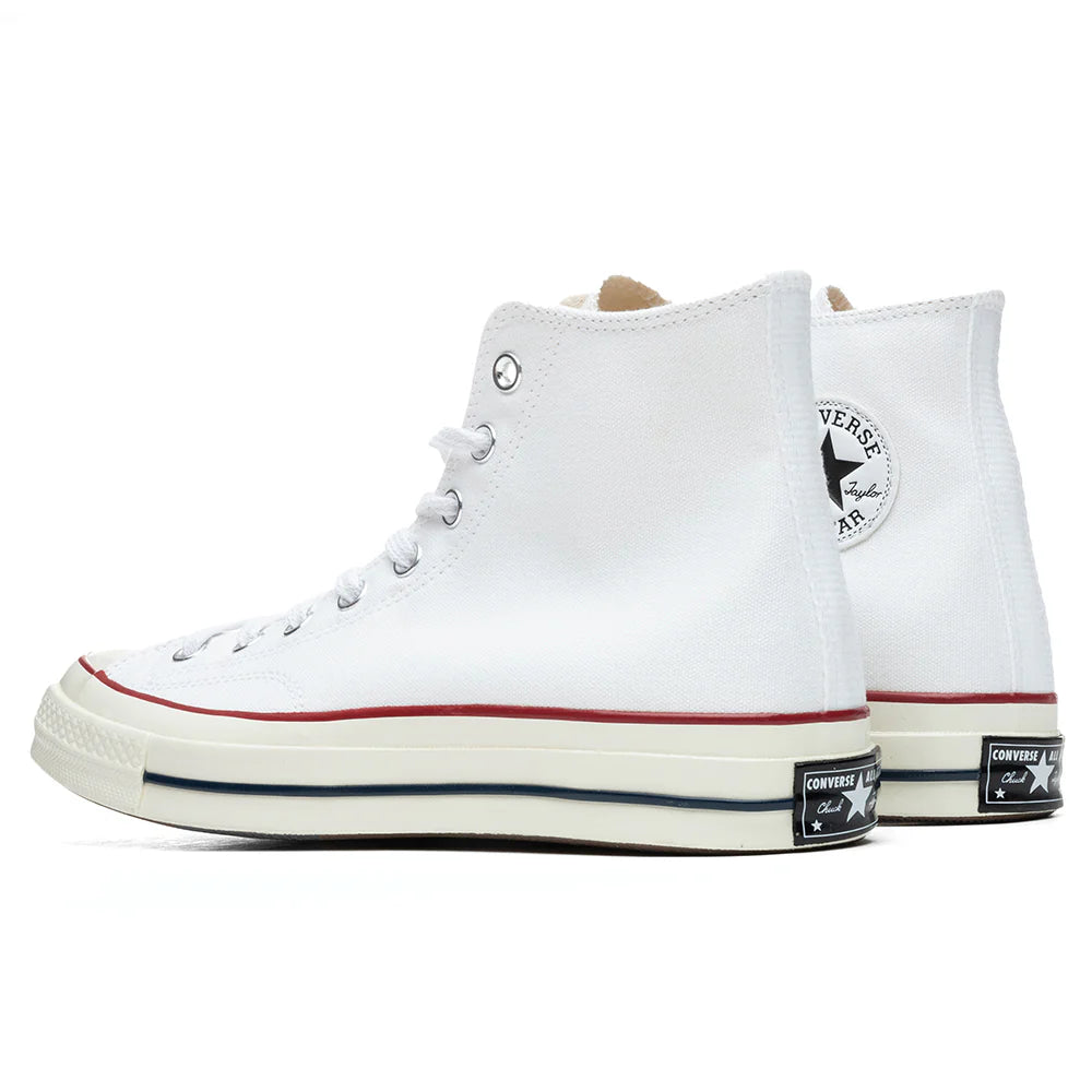 Chuck 70 Hi White Garnet Egret