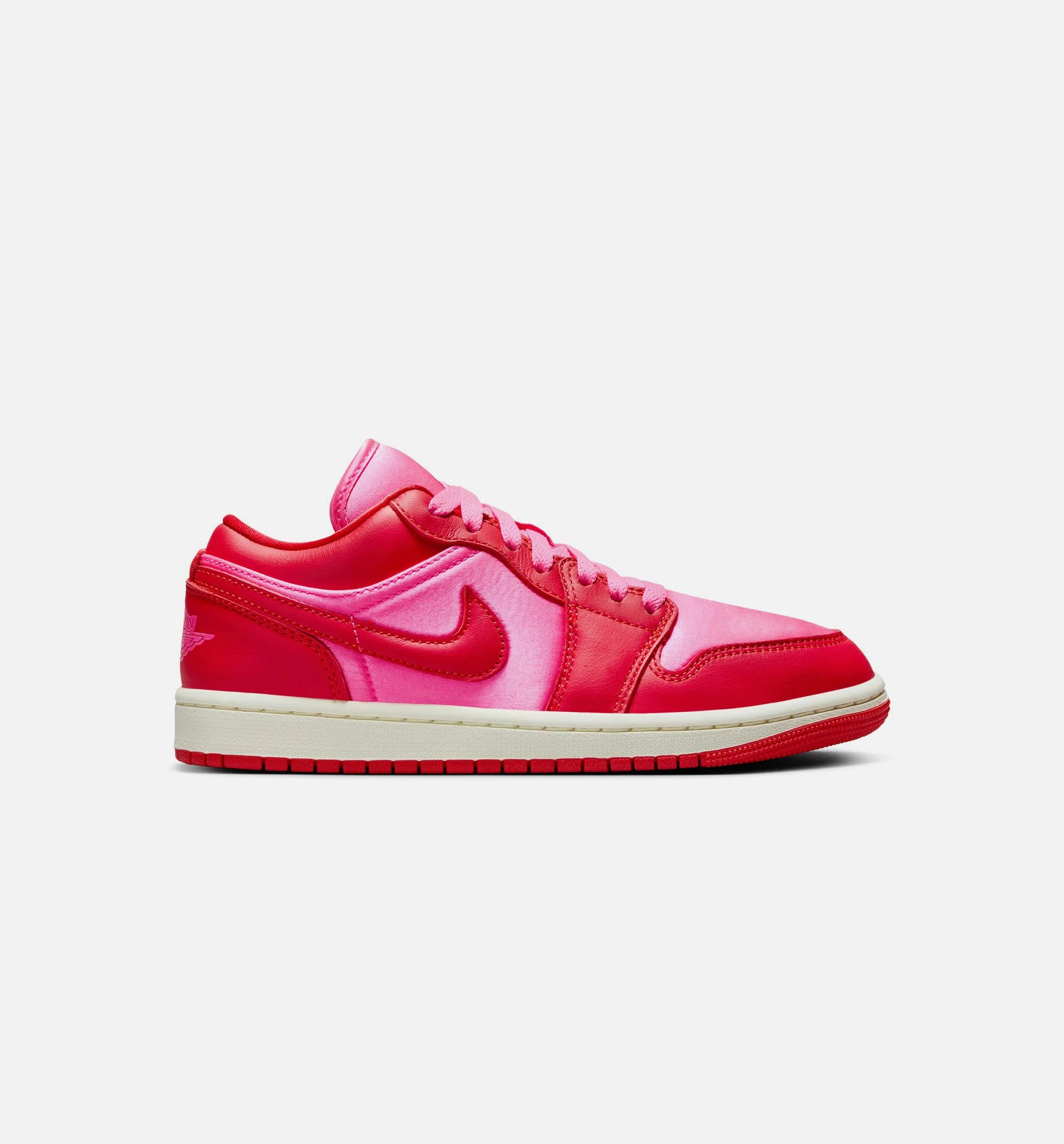Air Jordan 1 Low SE Womens Lifestyle Shoe Pink Blast Sail Chile Red