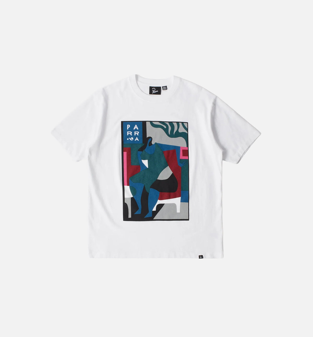 Leaving Now Mens Short Sleeve Shirt White