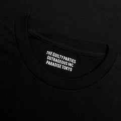 Crewneck T Shirt Type 6 Black