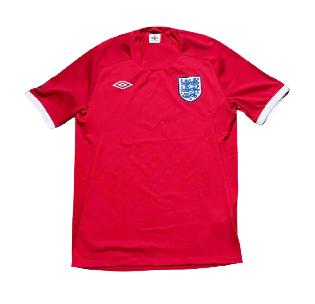 Umbro England Away Jersey 2010 2011 Red