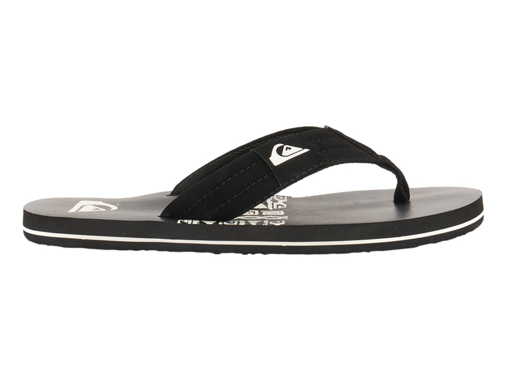 Sandalias Quiksilver Makaha Layback Negro para Hombre