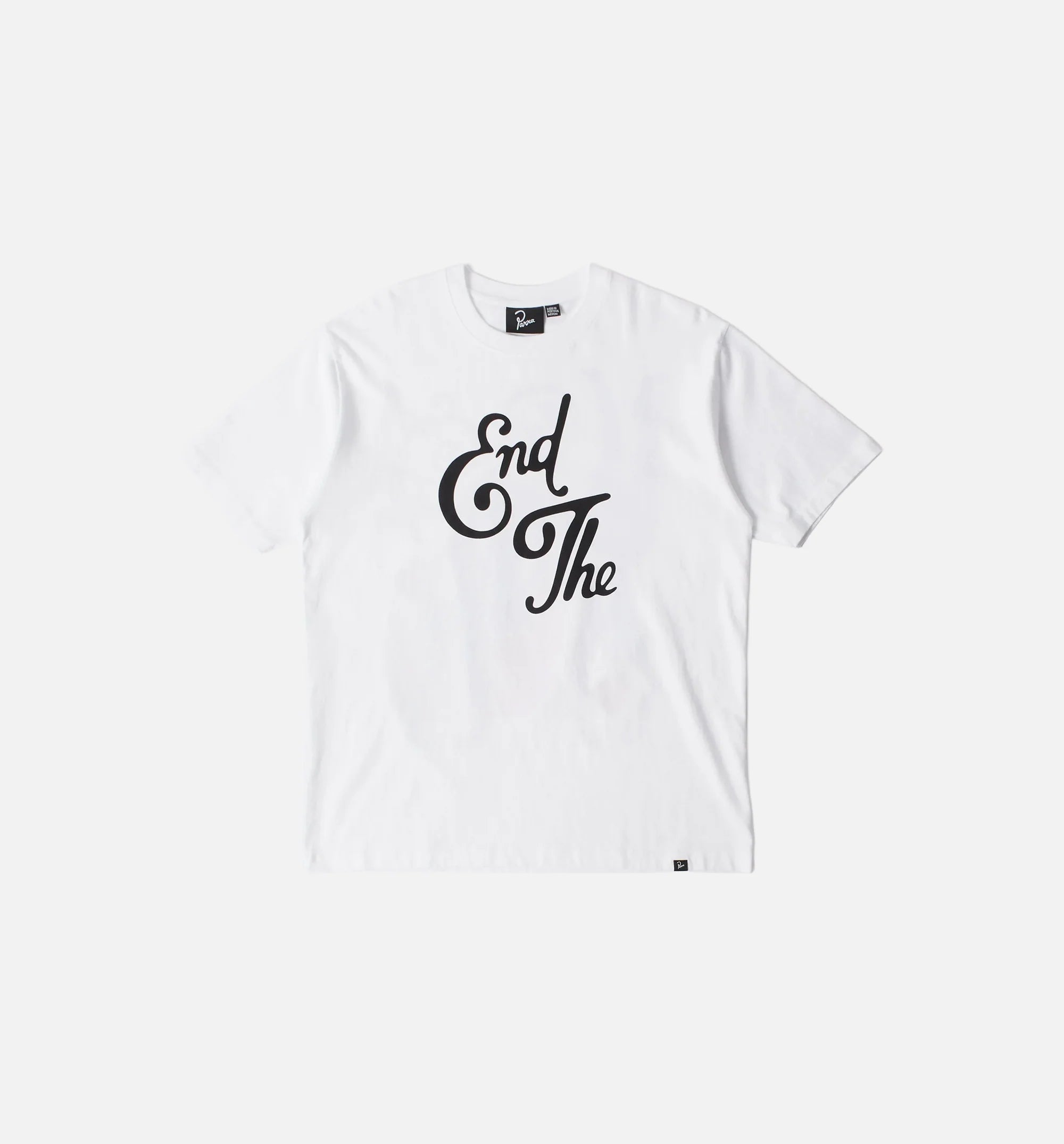 End The Loungechair Mens Short Sleeve Shirt White