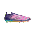 adidas F50 LEAGUE Laceless FG Mens Soccer Cleats Purple White Lemon