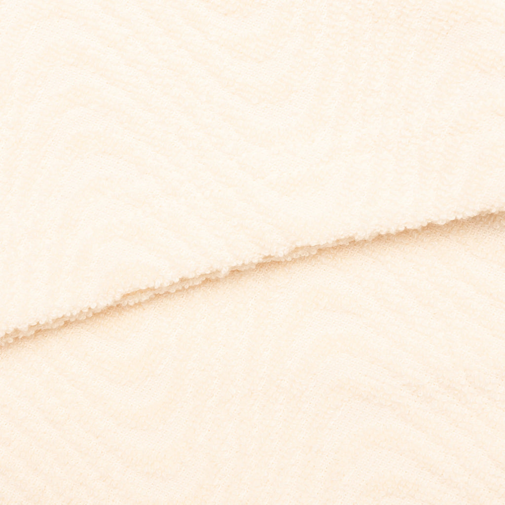 Zen Terry Boxy Polo Off White