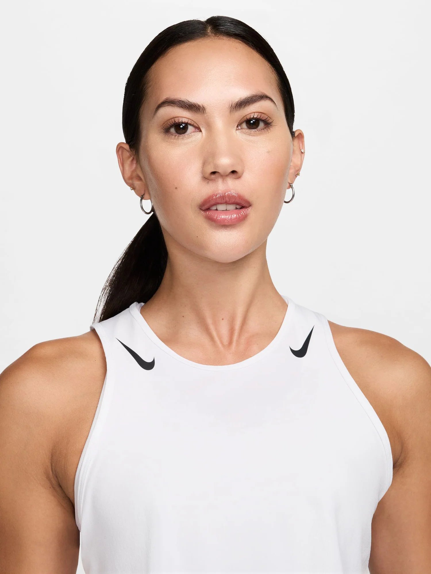 Nike Womens AeroSwift Dri FIT ADV Cropped Running Tank Top