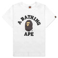 Kids College Tee White