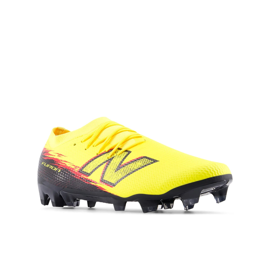 New Balance Furon Team V8 FG Firm Ground Mens Soccer Cleats Punch Yellow