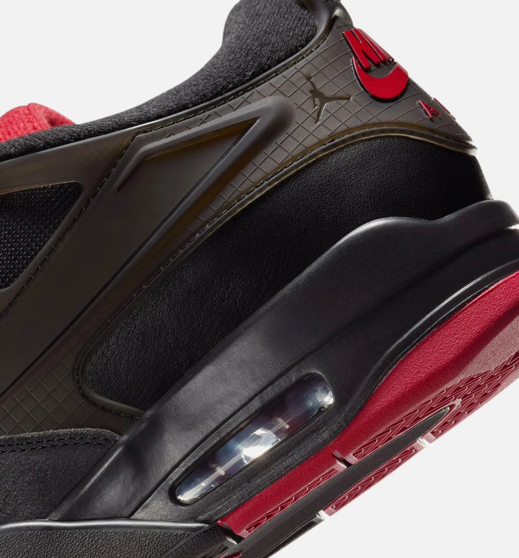 Air Jordan 4 RM Bred Mens Lifestyle Shoe Black Red