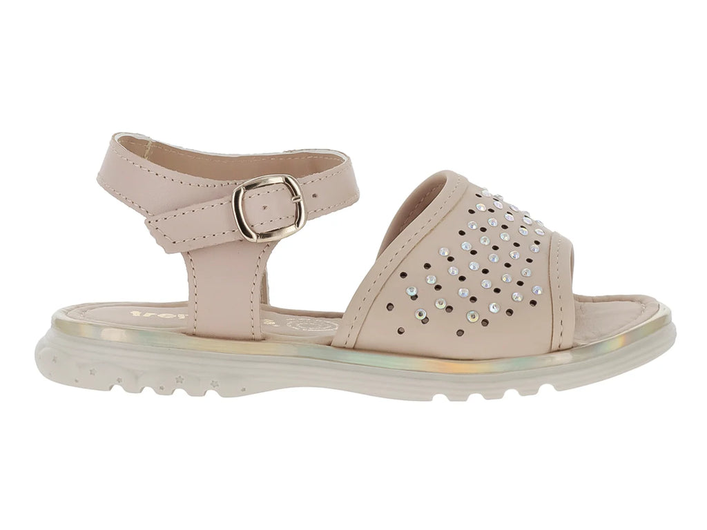 Sandalias Trencitas Color Maquillaje para Niña