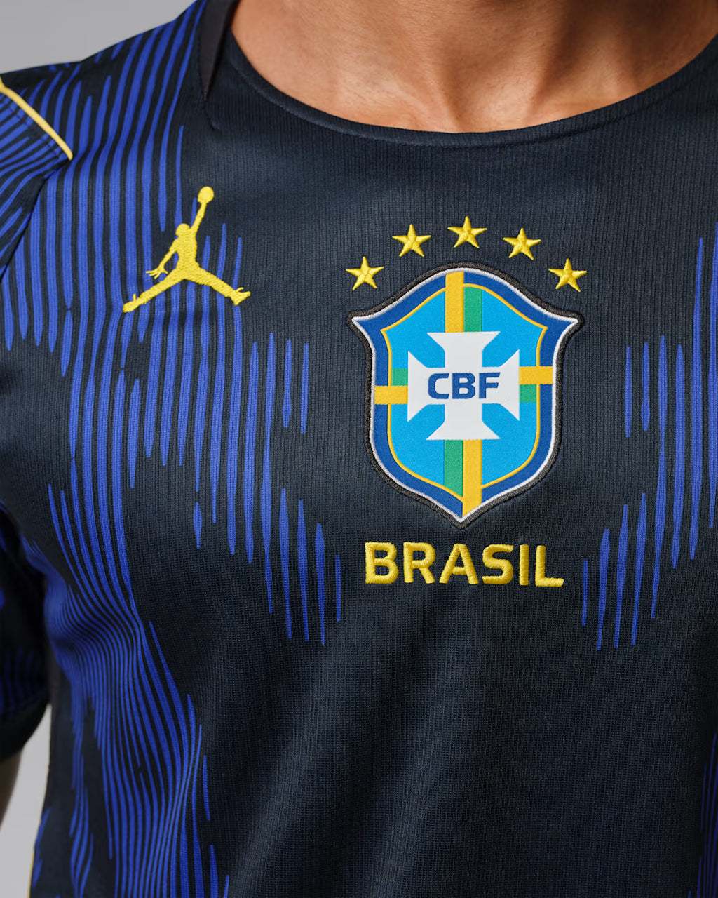 Nike Brazil Away Mens Soccer Jersey 2026 Old Royal Black