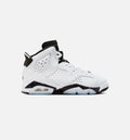 Air Jordan 6 Retro White Black Grade School Lifestyle Shoe White Black
