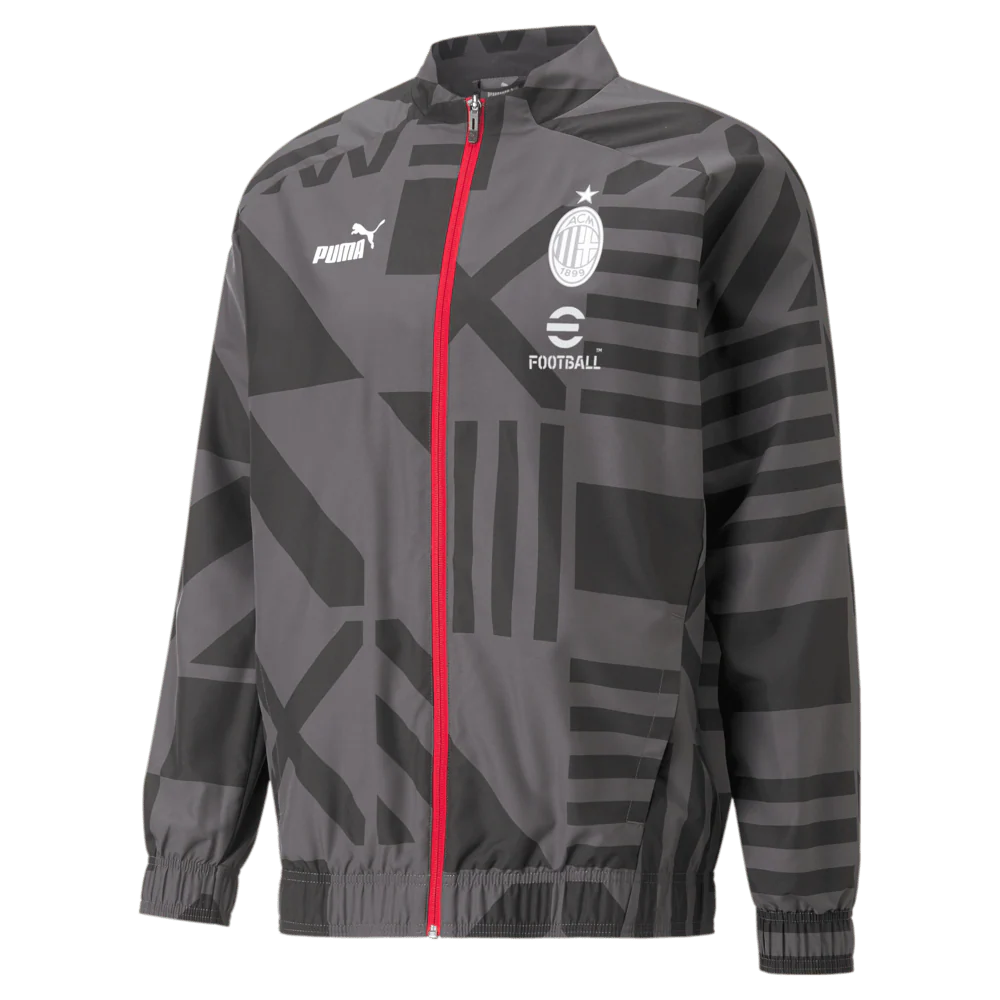PUMA AC Milan Pre match Jacket Black