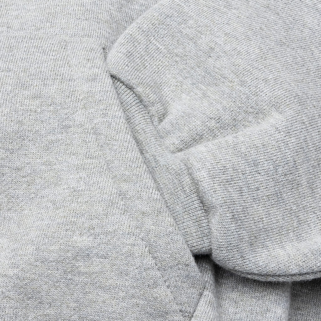 Kids Fleece Hoodie Concrete Heather