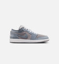 Air Jordan 1 Low Cool Grey Mens Lifestyle Shoe Medium Grey White Cool Grey