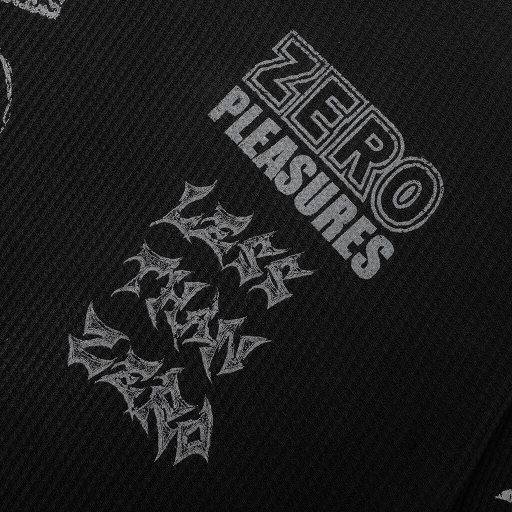 Pleasures x Zero Misled Thermal Long Sleeve Black