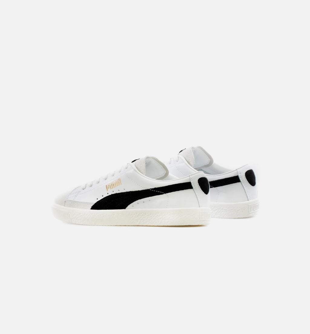 Basket Vintage Mens Lifestyle Shoe White Black