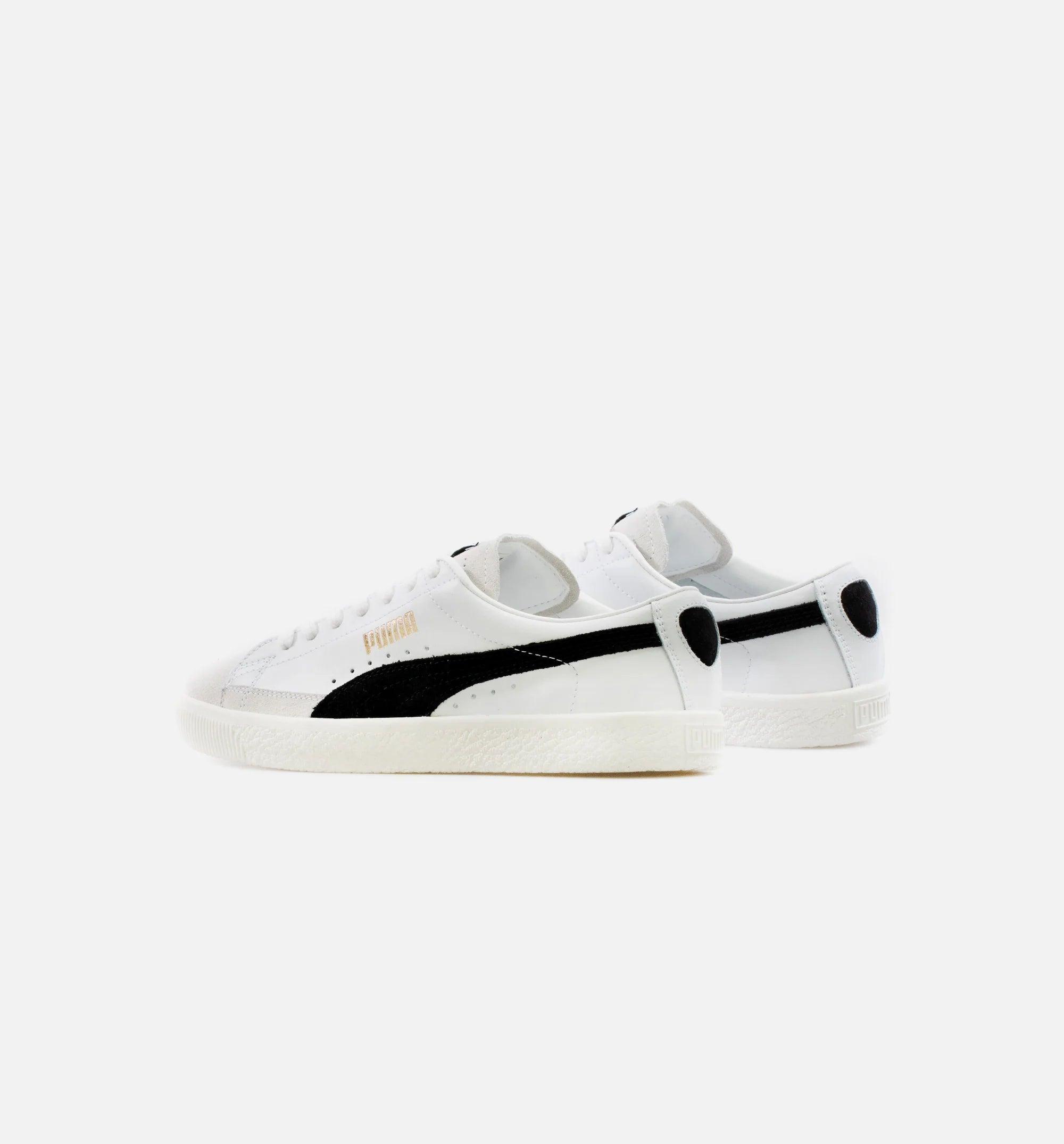 Basket Vintage Mens Lifestyle Shoe White Black