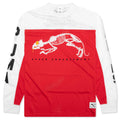 Puma x Aries Mesh Long Sleeve Red