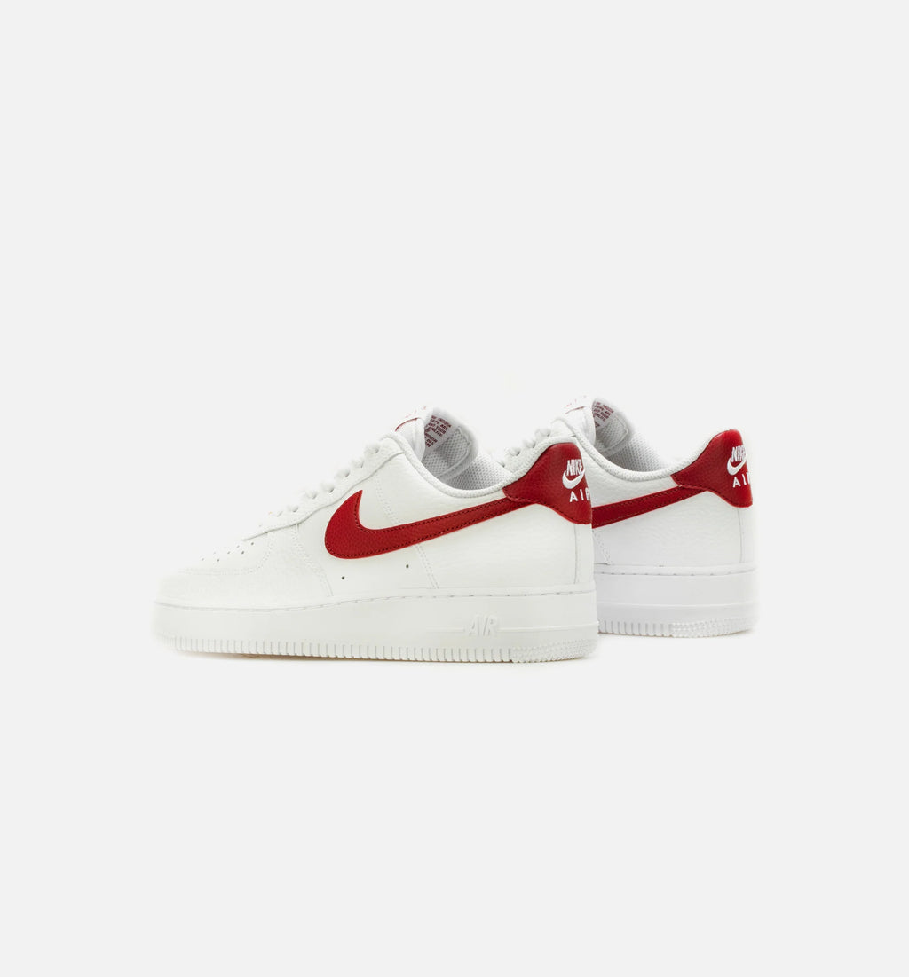 Air Force 1 Low Team Red Mens Lifestyle Shoe White Red