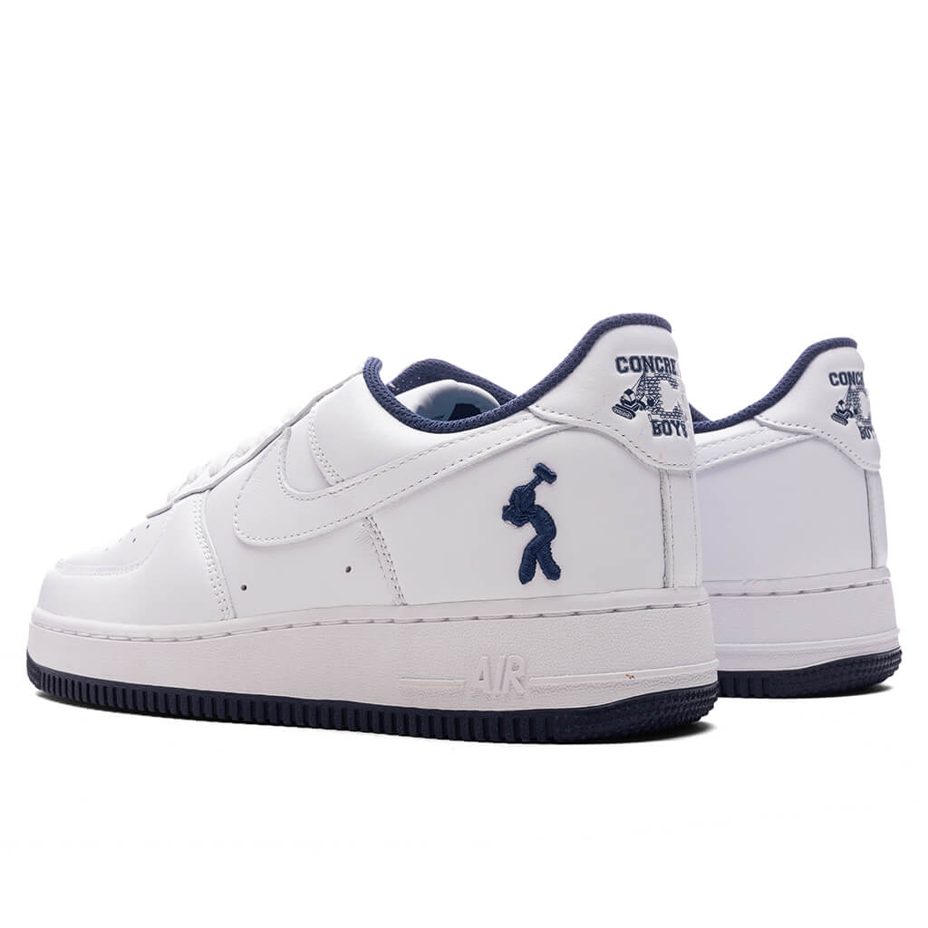 Lil Yachty x Nike Air Force 1 Low Concrete Boys White Midnight Navy Dark Powder Blue