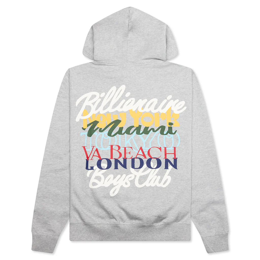 BB World Tour Hoodie Heather Grey
