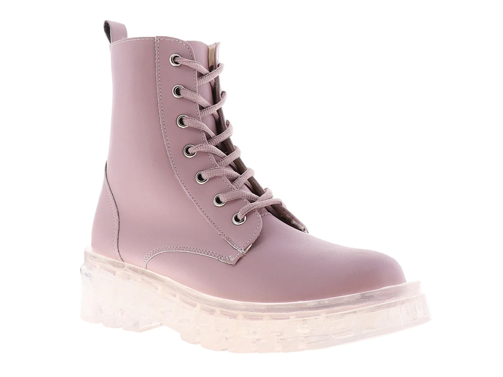 Botas Luna Rosa Color Taro para Mujer