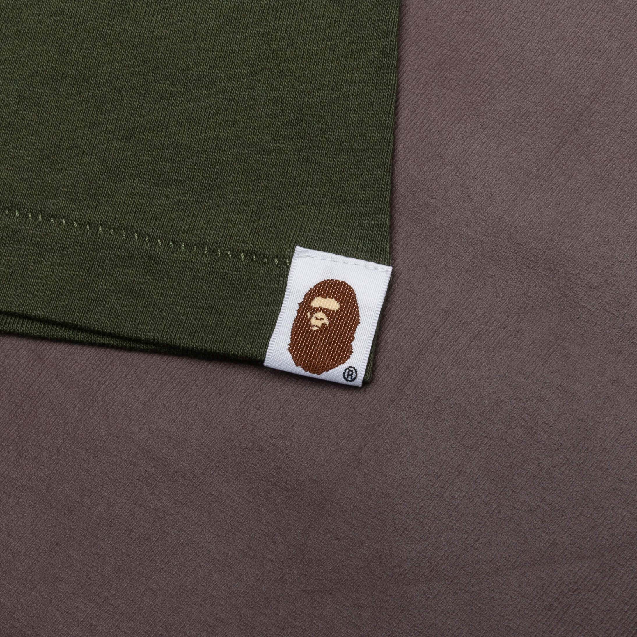 Big Ape Head Tee Olive Drab