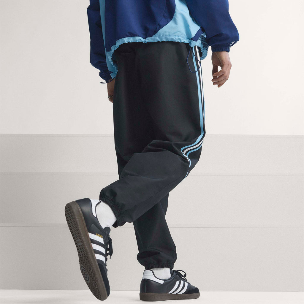 adidas Argentina Mens Soccer Track Pants 2006 Black Blue White