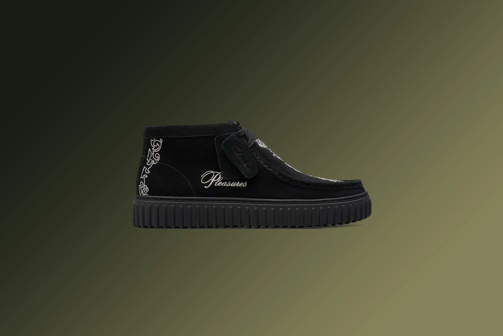 Clarks x Pleasures Torhill Woven Black
