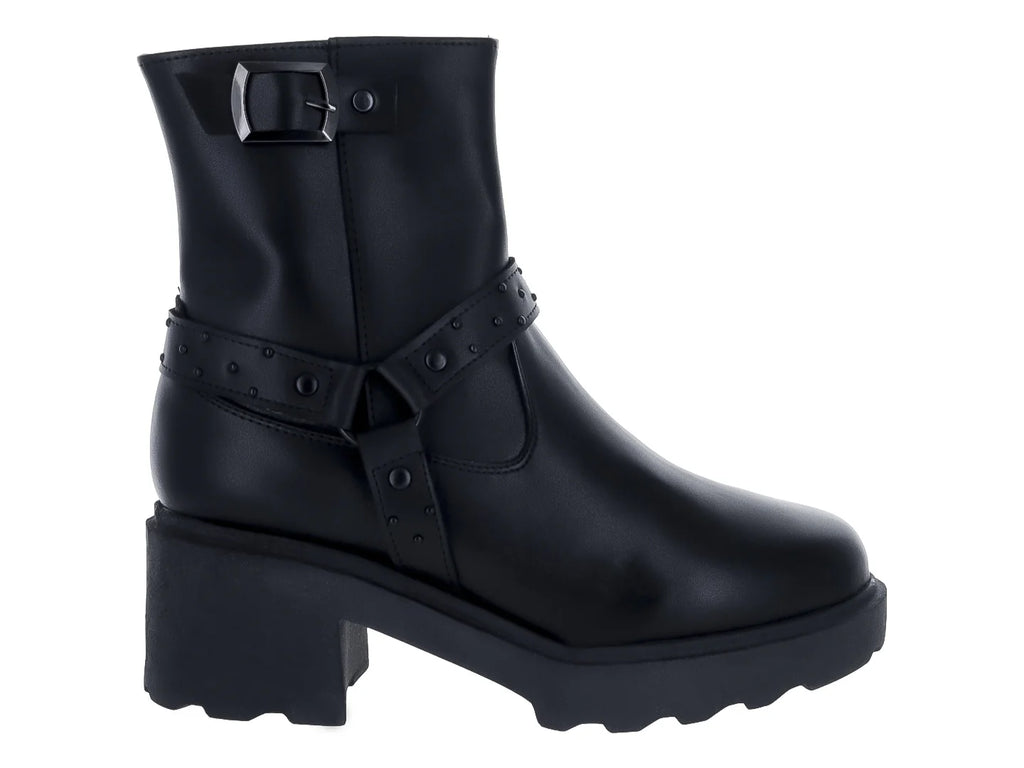 Botines Luna Rosa Diva Negro para Mujer
