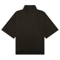 3 4 Half Zip Off Black