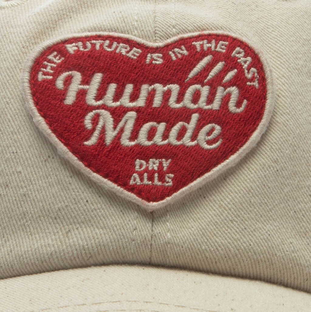 6 Panel Twill Cap 18 White