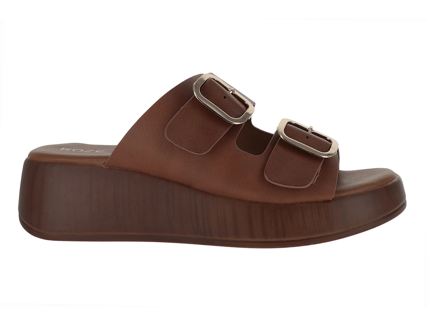 Sandalias ROZE Plataforma Color Camel para Mujer