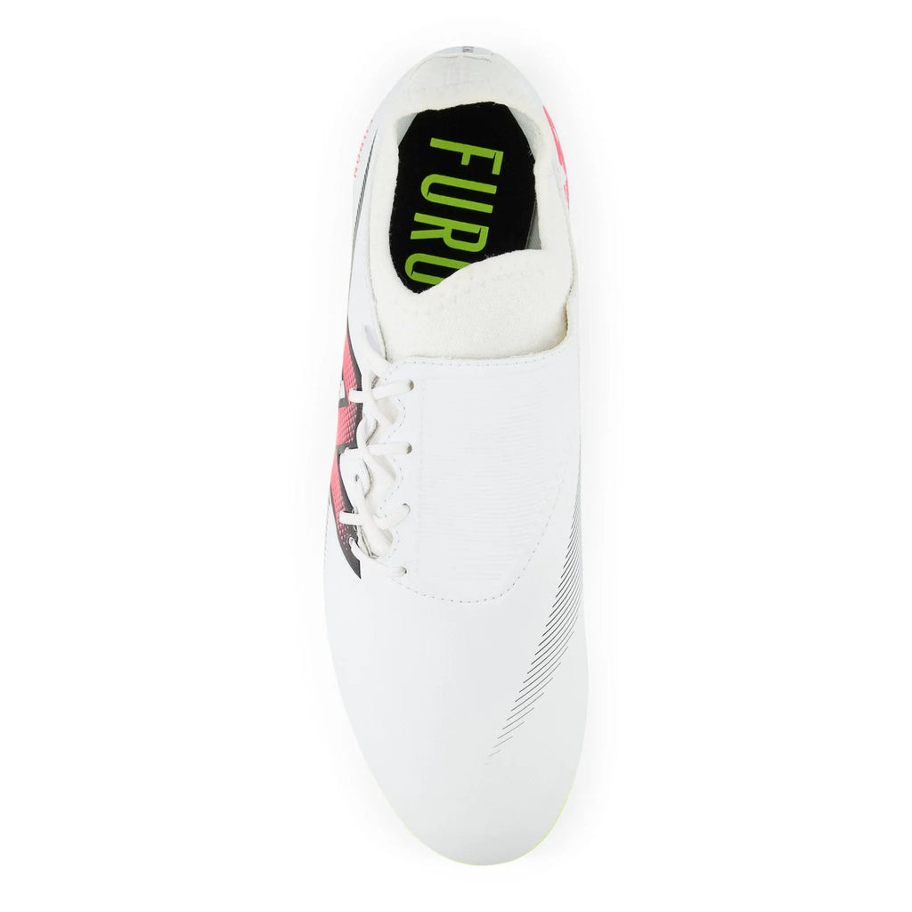 New Balance Furon Dispatch FG V7 Firm Ground Soccer Cleats White Neon Pink Black