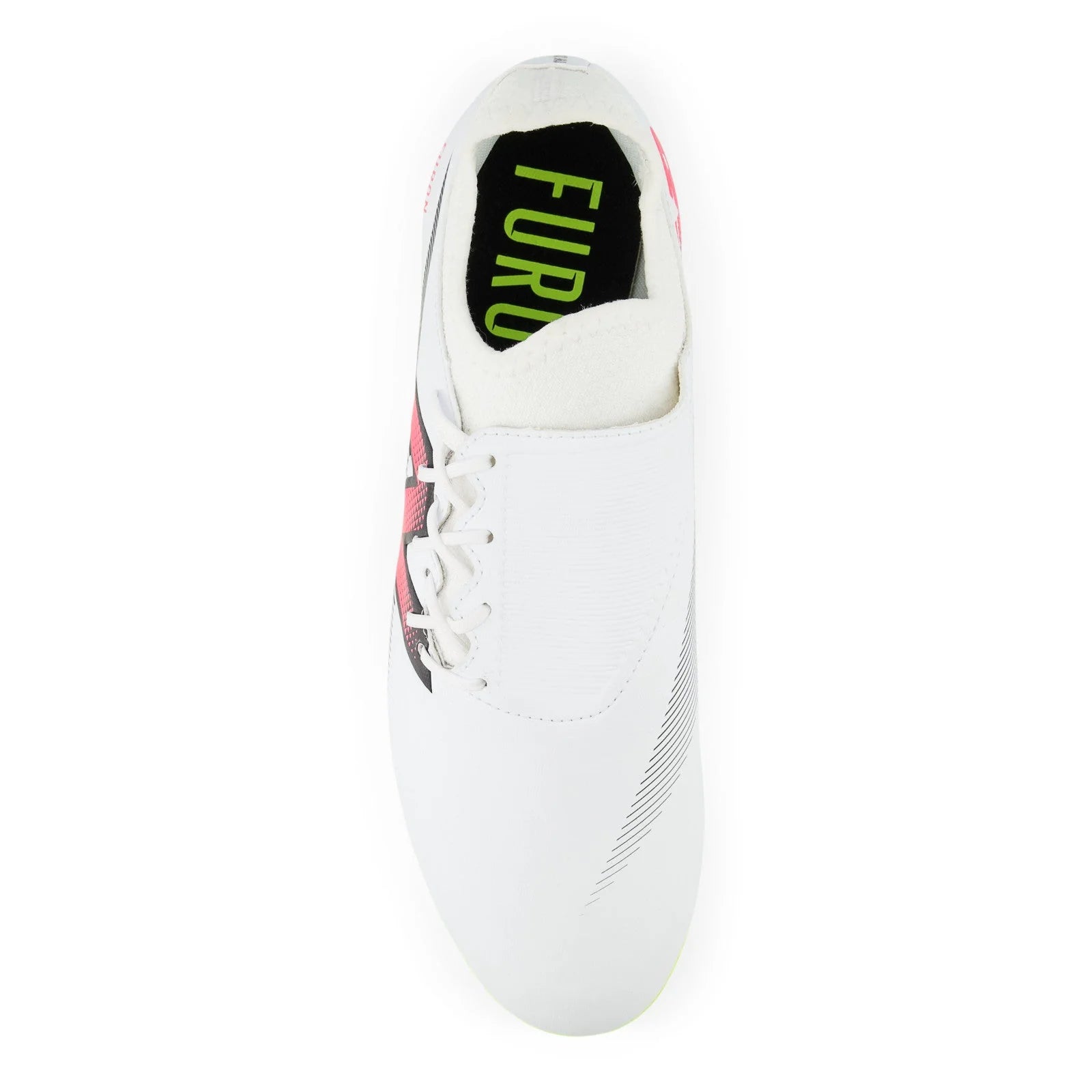 New Balance Furon Dispatch FG V7 Firm Ground Soccer Cleats White Neon Pink Black