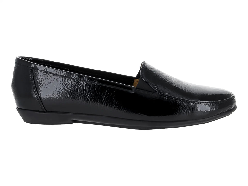 Zapatos Capricho de Charol Negro para Mujer