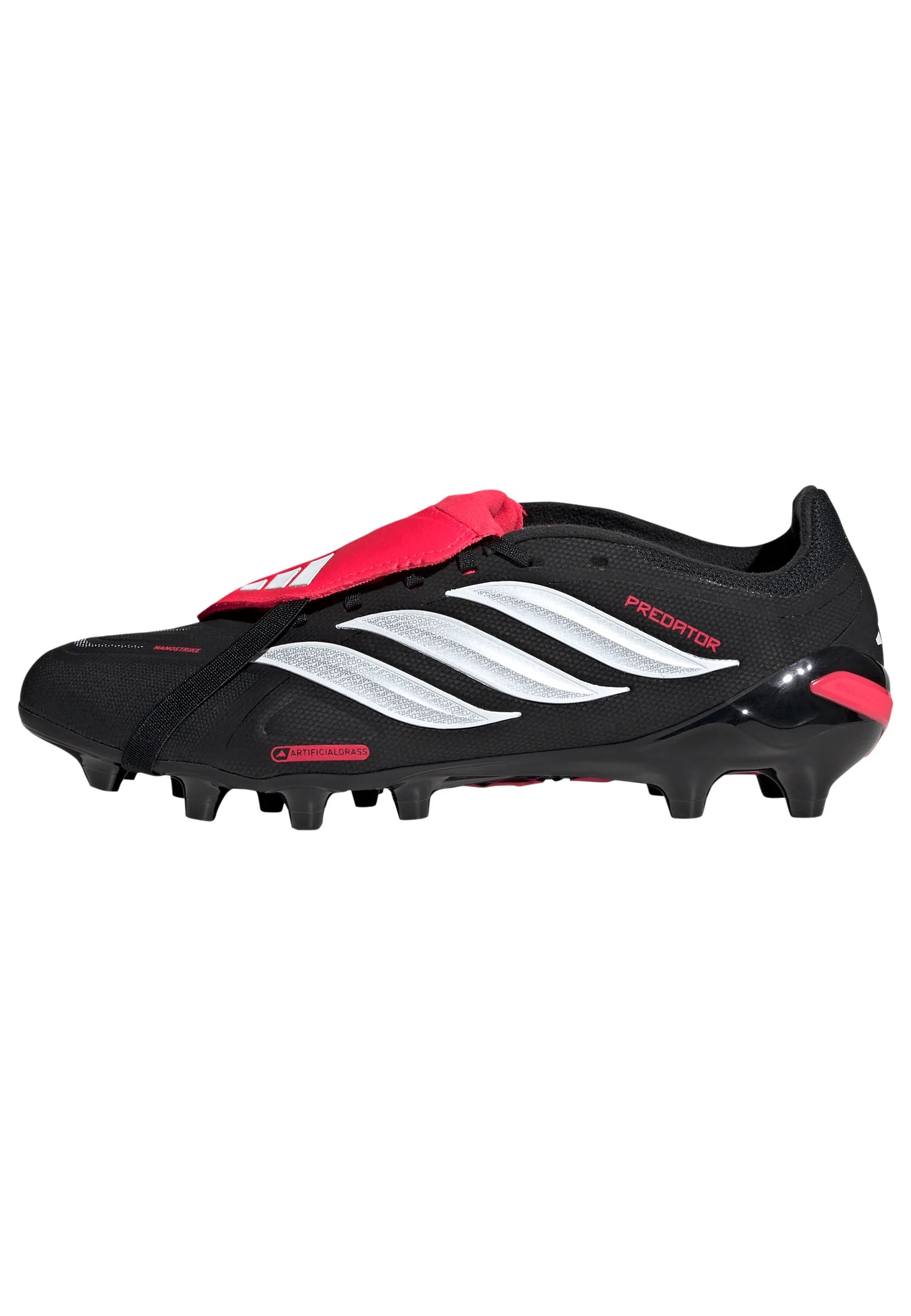 adidas Predator League Fold Over Tongue AG Artificial Ground Mens Soccer Cleats Black