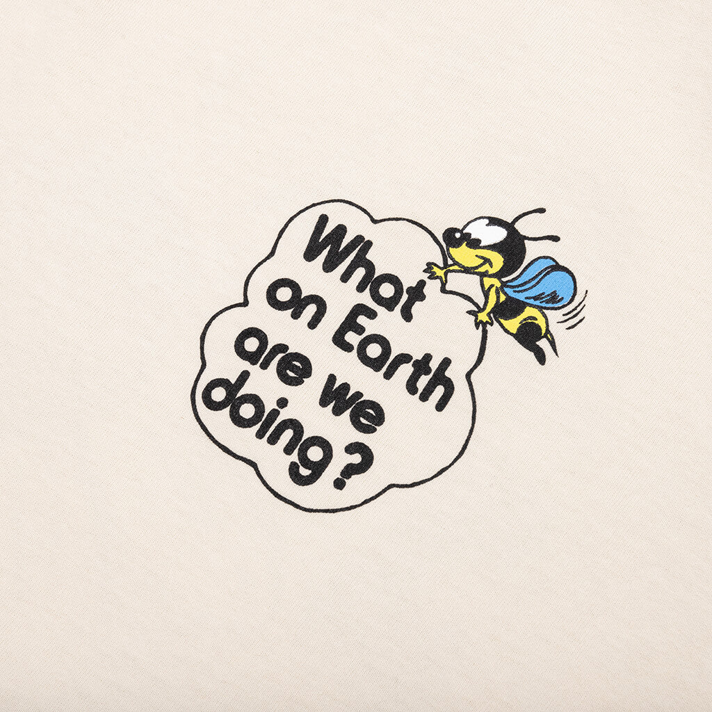 Bees T shirt Natural