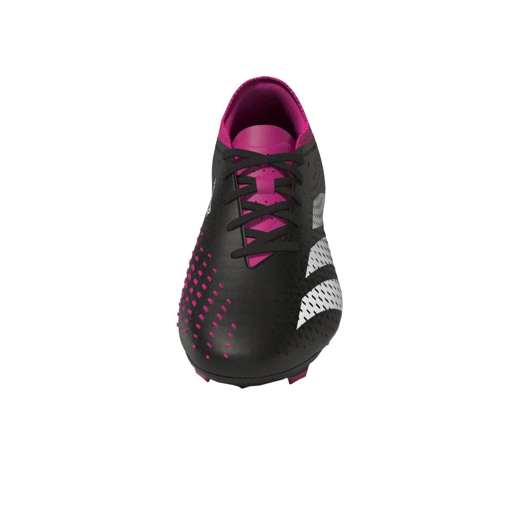 adidas Predator Accuracy3 Low FG Firm Ground Cleats Black White Pink