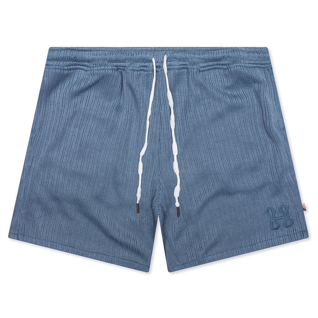 B Summer Knit Short Blue