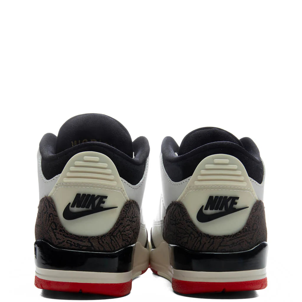 Air Jordan 3 Retro OG Worlds Best Dad PS Sail Black University Red Pale Ivory