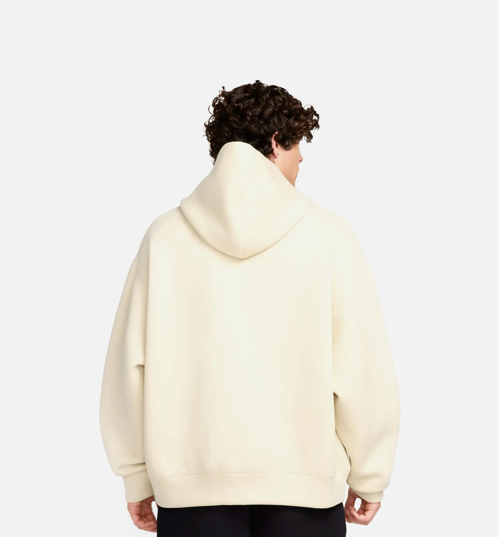 Tech Fleece Pullover Mens Hoodie Beige Black