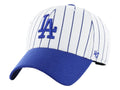 Gorra 47 Brand Pinstripe Los Angeles Dodgers Blanco para Hombre